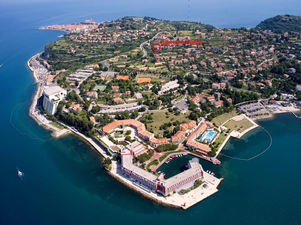 Apartment Rubin Piran Buitenkant foto
